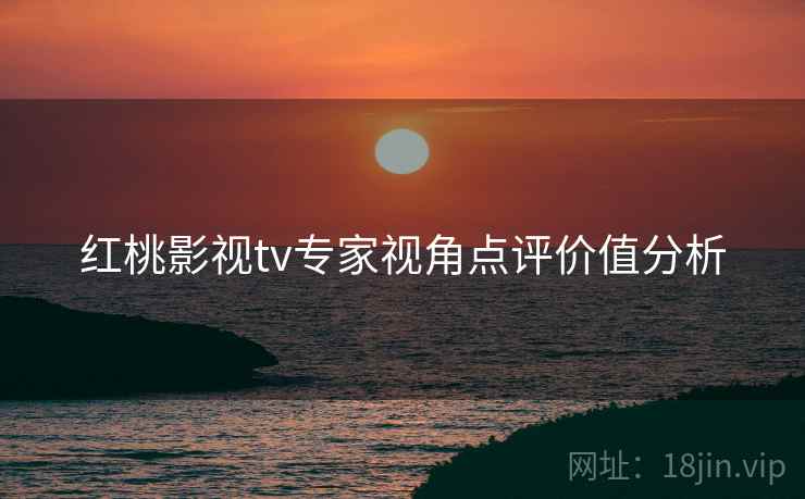 红桃影视tv专家视角点评价值分析